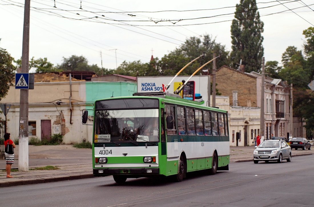 Одесса, Škoda 14TrM № 4004