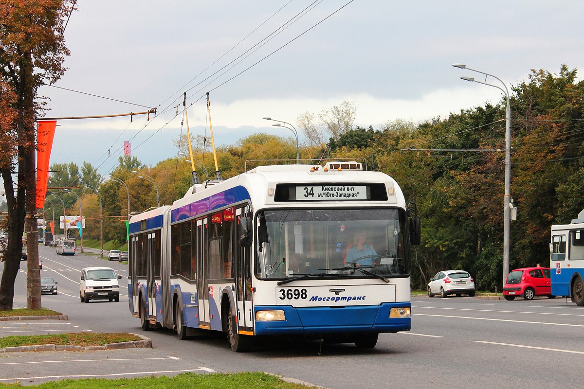 Москва, СВАРЗ-6237 № 3698