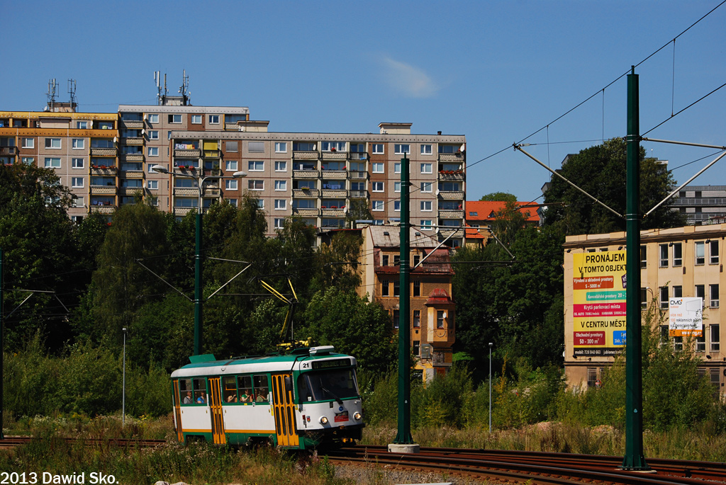 Либерец ― Яблонец-над-Нисой, Tatra T3R.PV № 21