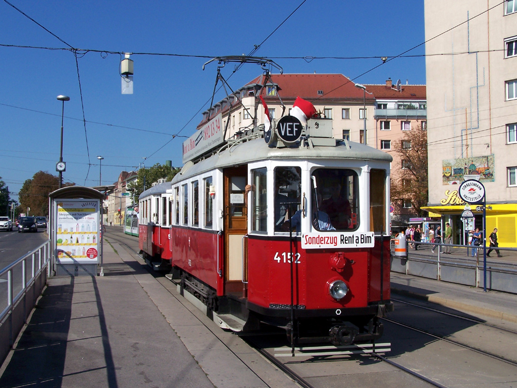 Вена, Simmering Type M1 № 4152; Вена — Tramwaytag 2013