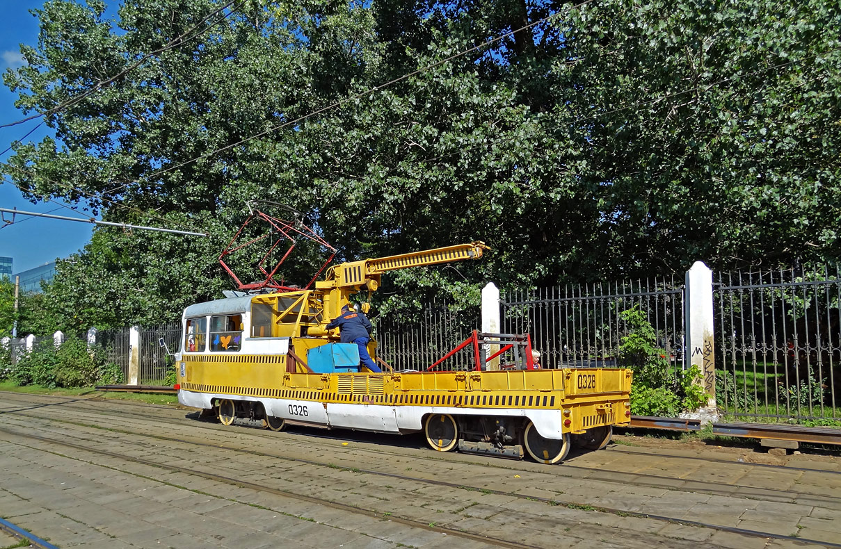 Москва, Tatra T3SU № 0326