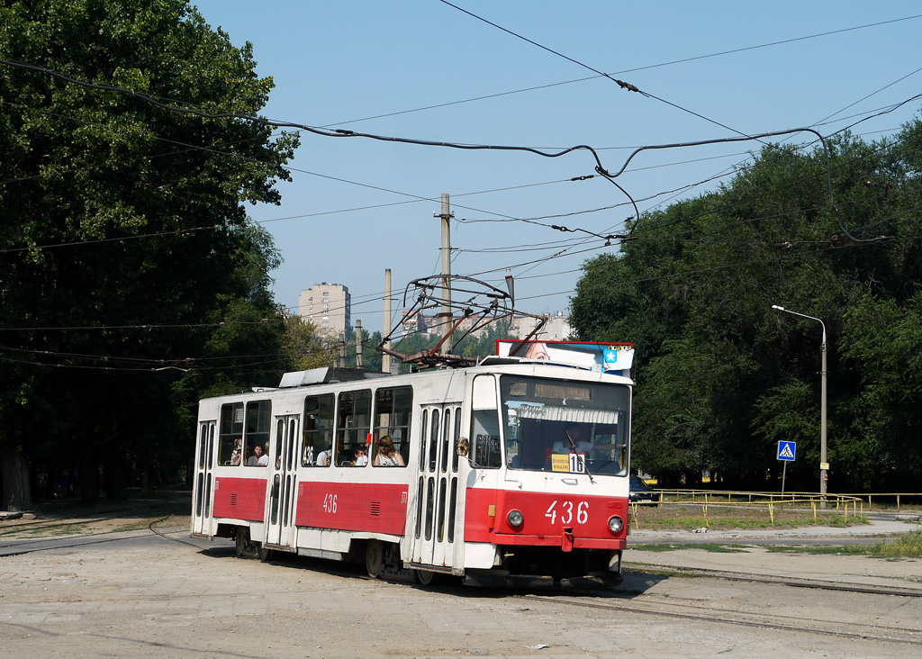 Запорожие, Tatra T6B5SU № 436