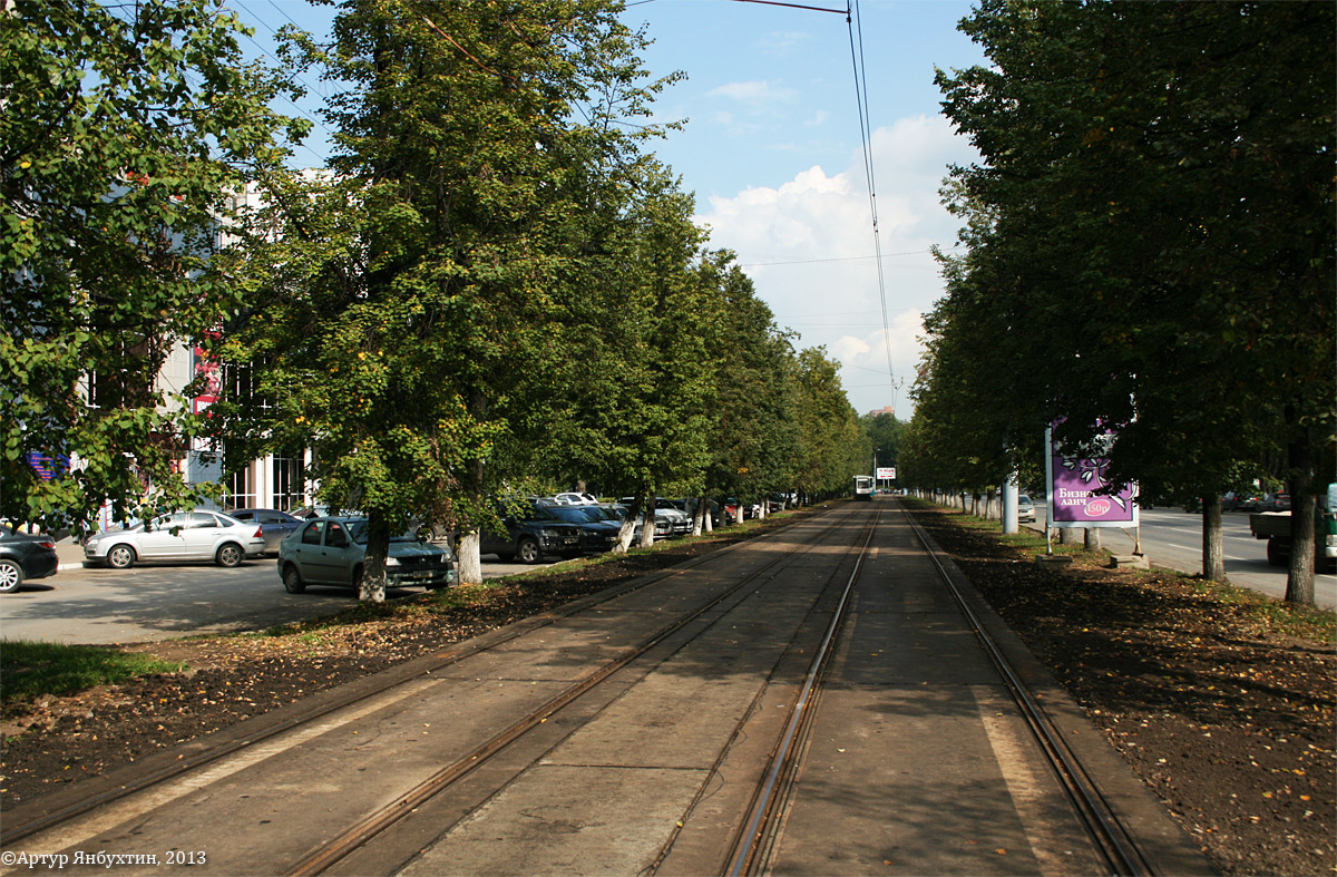 Уфа — Трамвайная сеть — юг