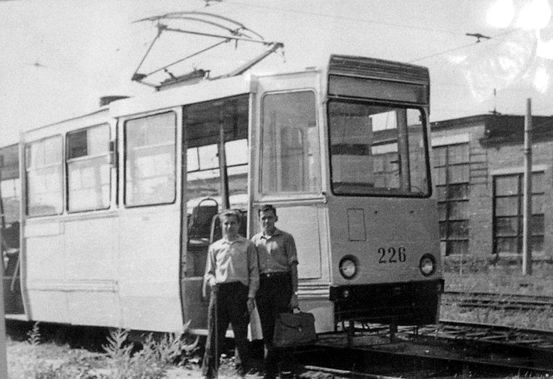 Воронеж, КТМ-5М «Урал» № 226; Воронеж — Исторические фотографии; Работники электротранспорта