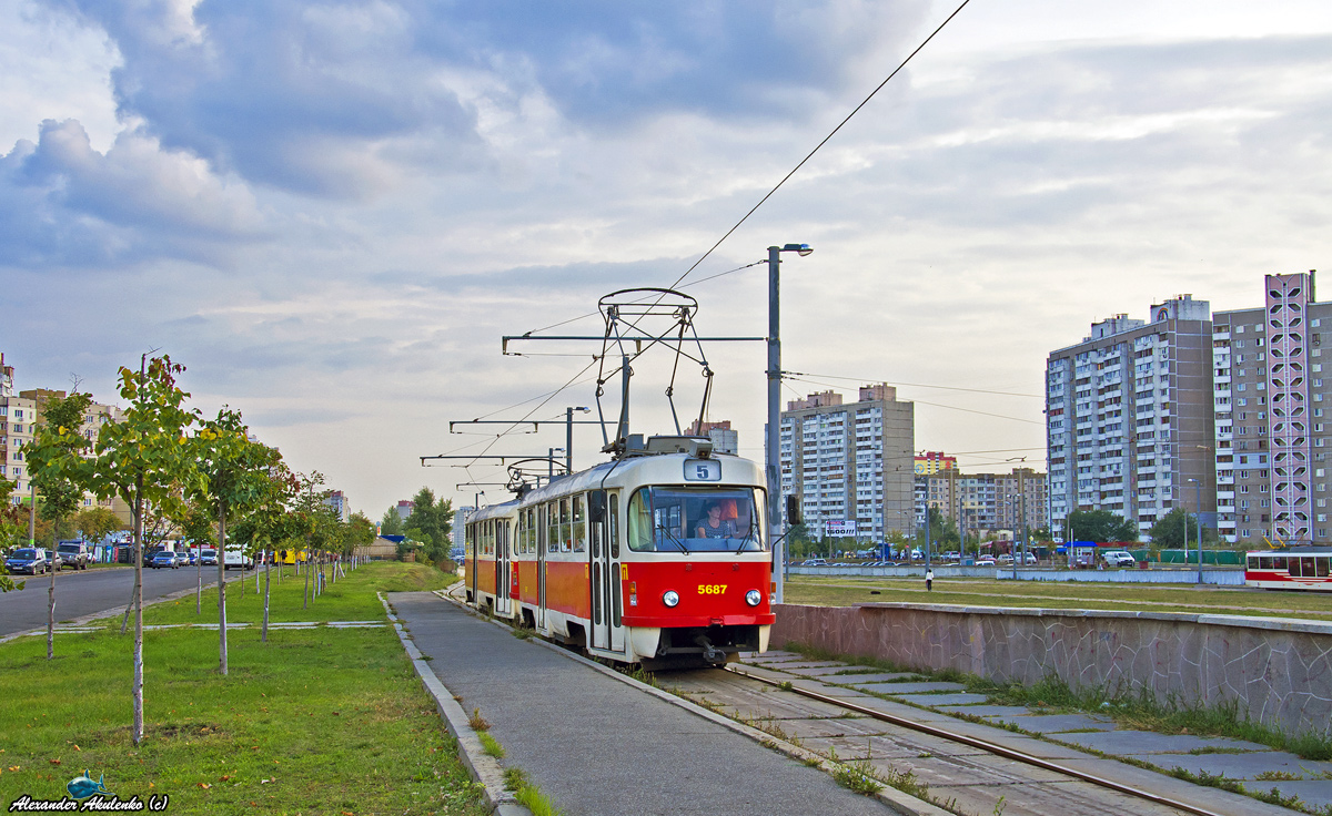 Киев, Tatra T3SUCS № 5687