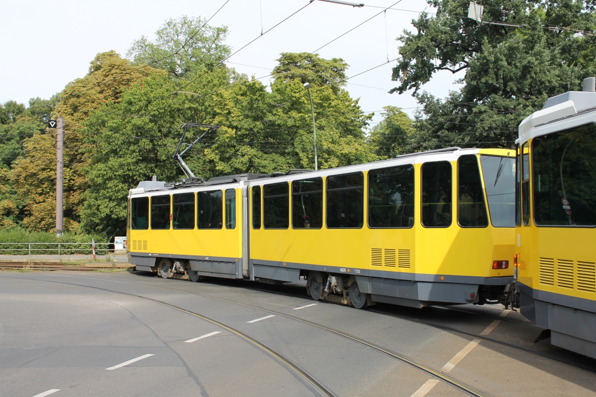 Берлин, Tatra KT4DM № 6020