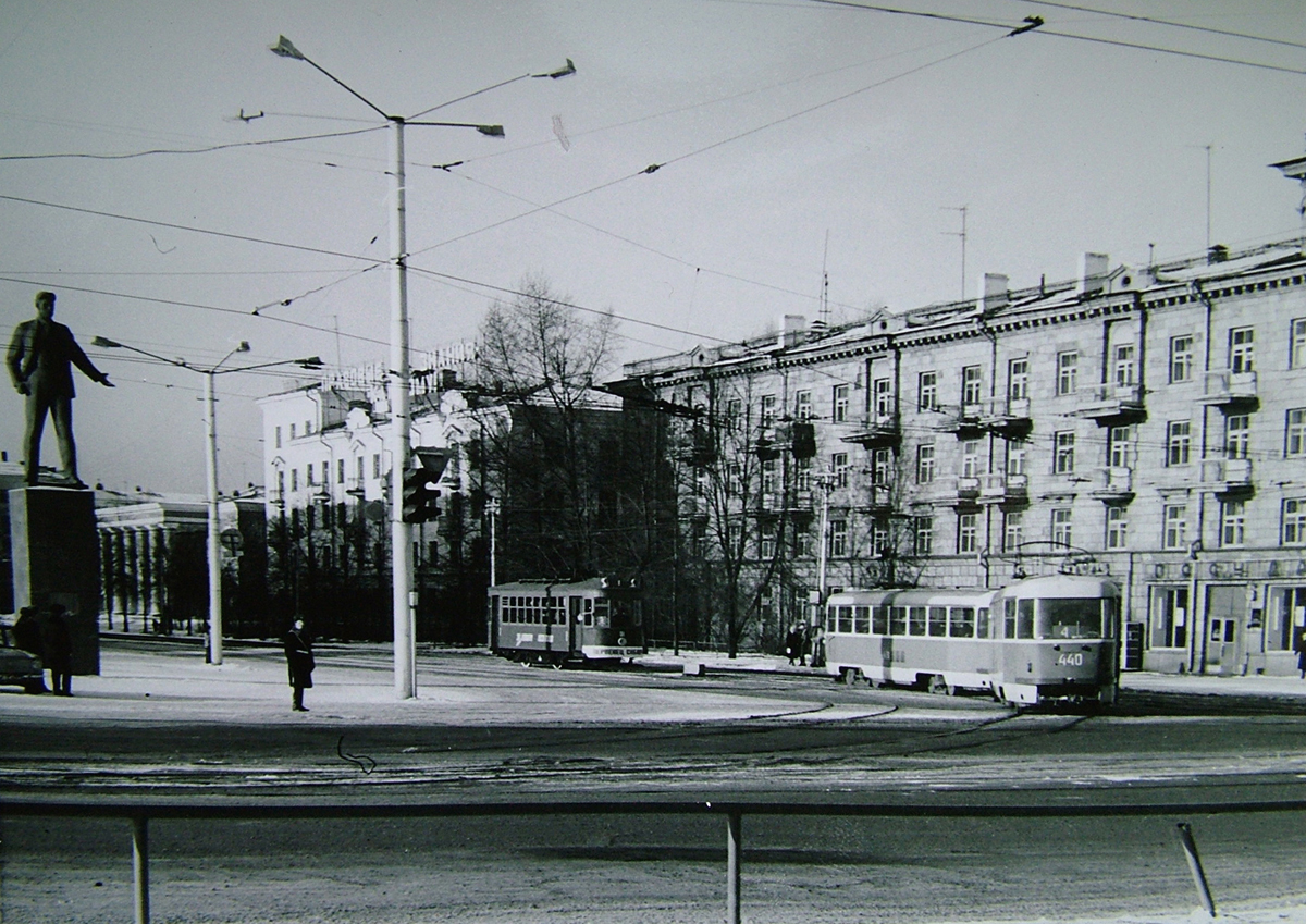 Новокузнецк, Х № 01; Новокузнецк, Tatra T3SU № 440; Новокузнецк — Исторические фотографии