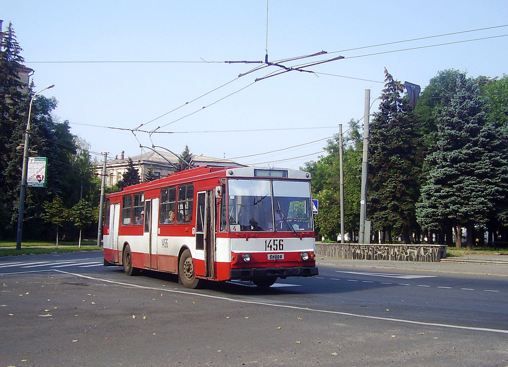 Мариуполь, Škoda 14Tr89/6 № 1456