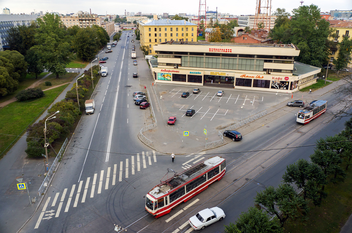 Санкт-Петербург, 71-134К (ЛМ-99К) № 5301; Санкт-Петербург — Трамвайные линии и инфраструктура