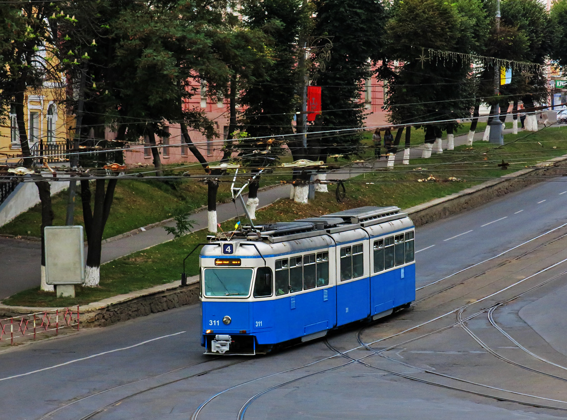 Винница, SWS/SIG/BBC Be 4/6 "Mirage" № 311