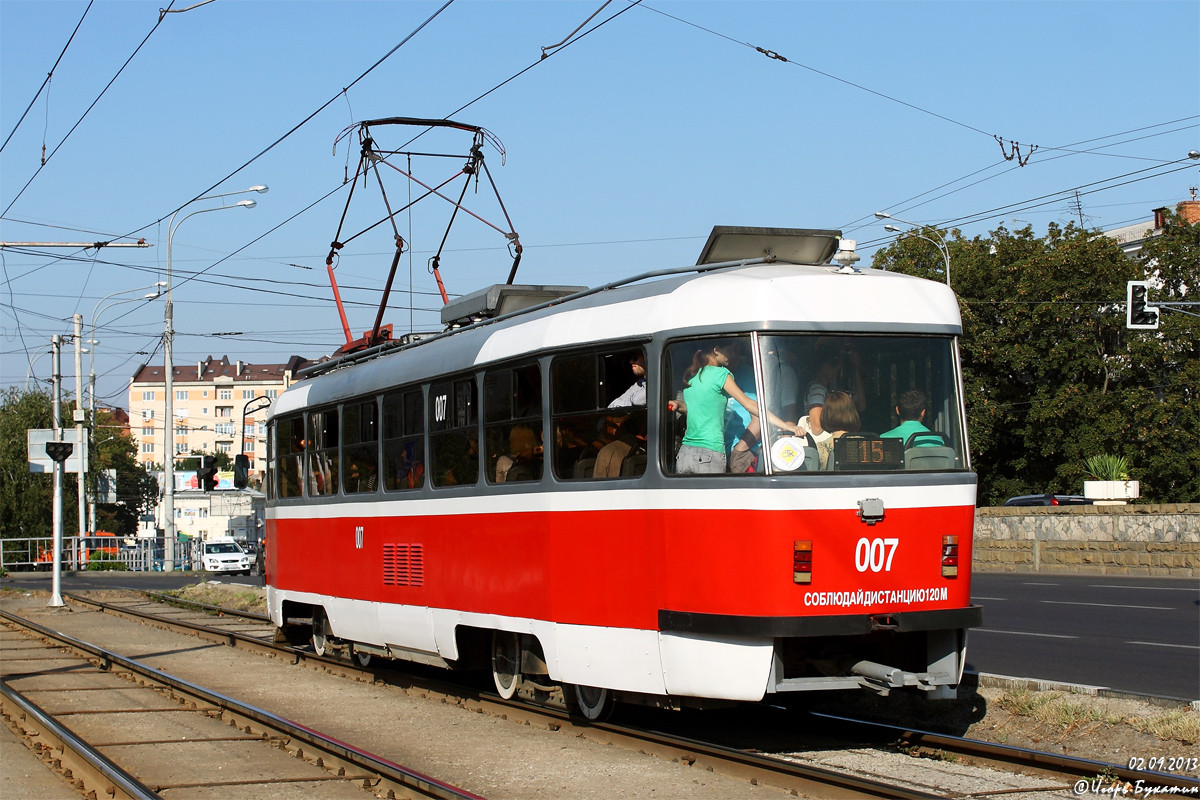 Krasnodar, Tatra T3SU GOH TRZ # 007 Krasnodar, Tatra T3SU GOH TRZ # 007