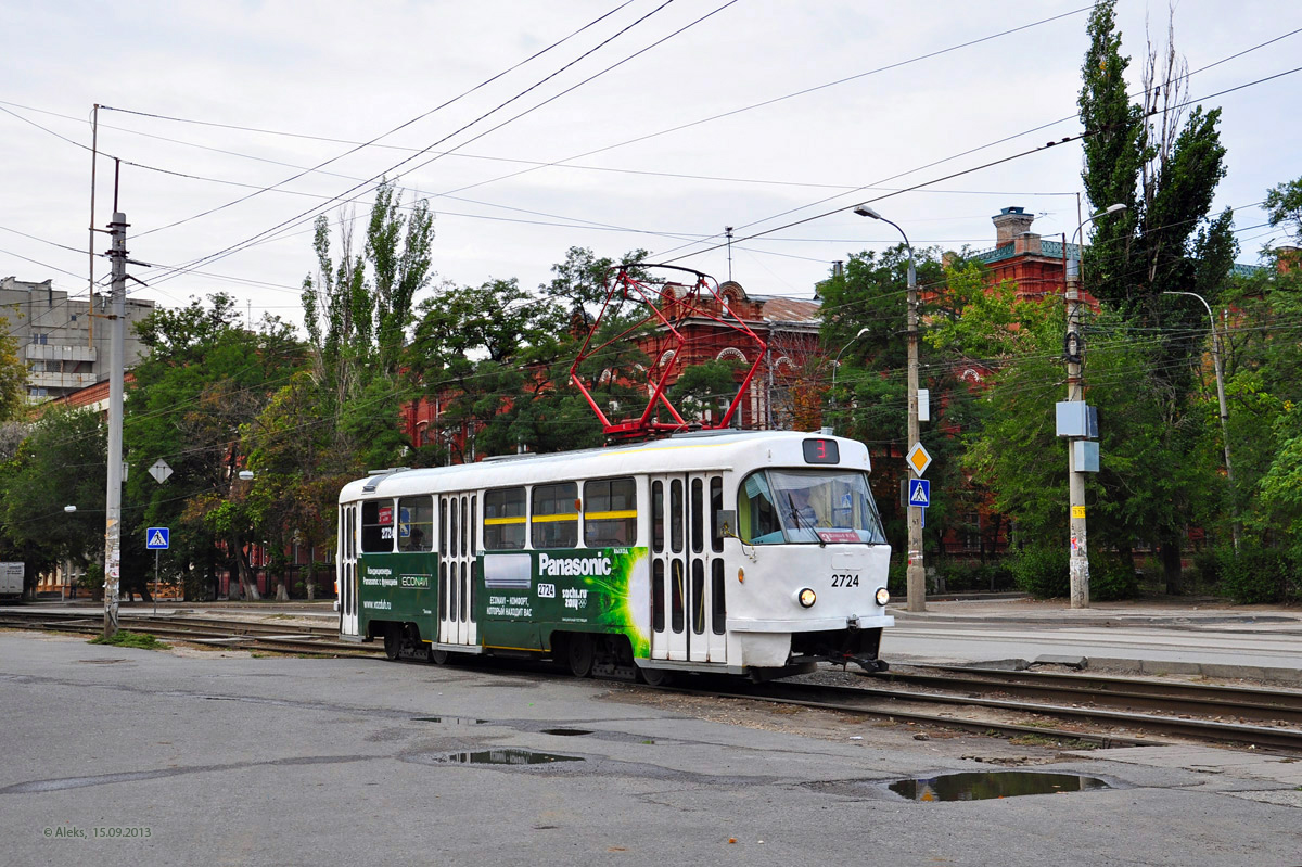 Волгоград, Tatra T3SU № 2724
