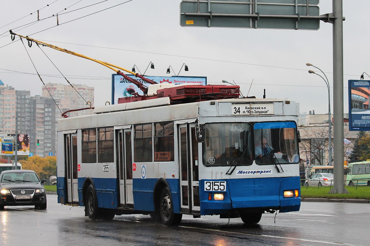 Москва, Тролза-5275.05 «Оптима» № 3155