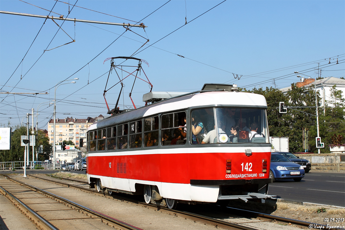 Краснодар, Tatra T3SU КВР МРПС № 142