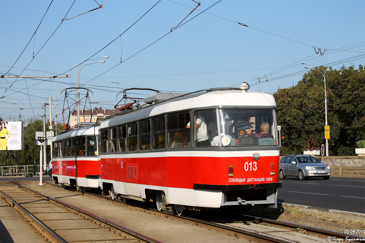 Краснодар, Tatra T3SU КВР ТРЗ № 013