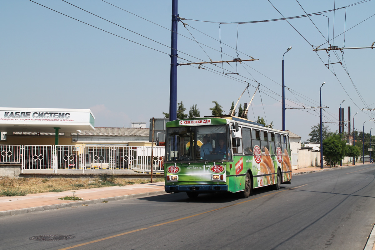 Пазарджик, Škoda 14Tr01 № 17