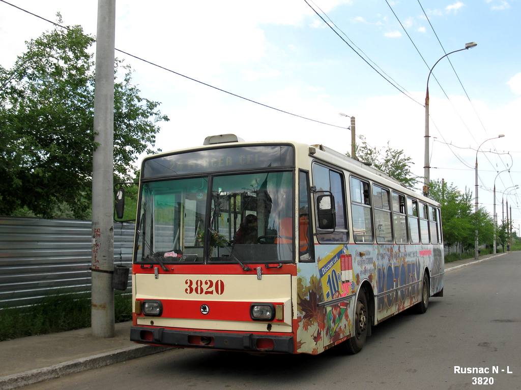 Chișinău, Škoda 14TrDT/6M # 3820