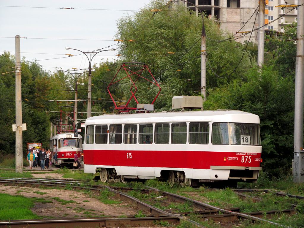 Самара, Tatra T3SU № 875
