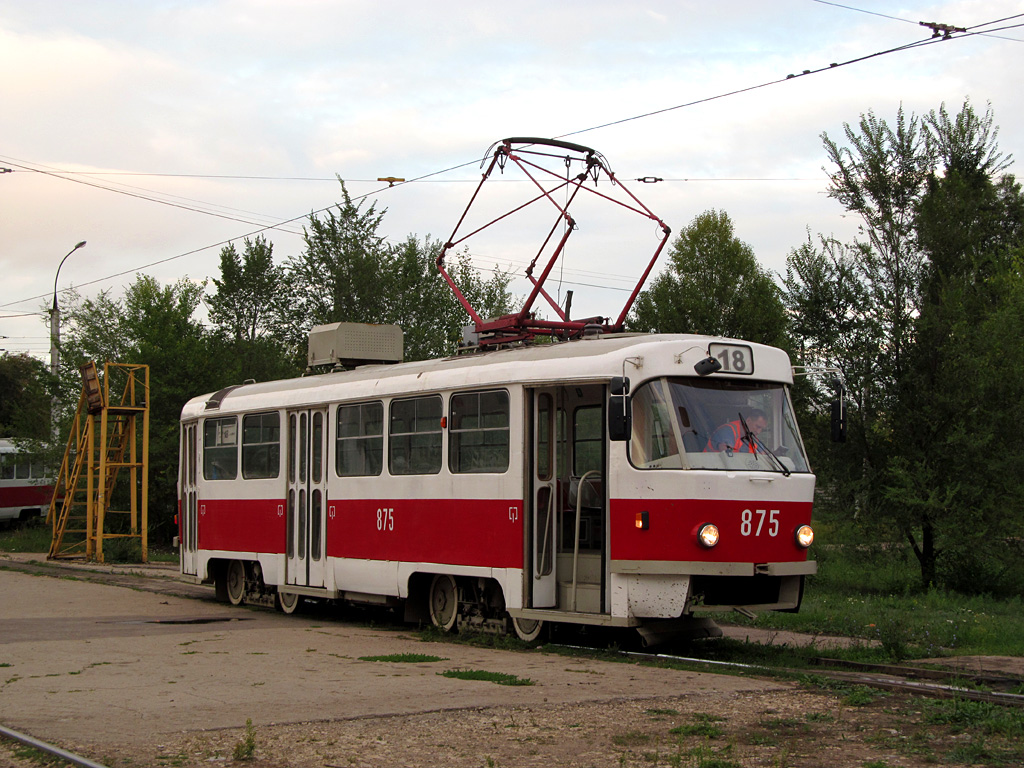 Самара, Tatra T3SU № 875; Самара — Конечные станции и кольца (трамвай)