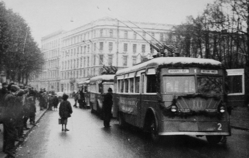 Рига, ЯТБ-2 № 2; Рига — Старые фотографии