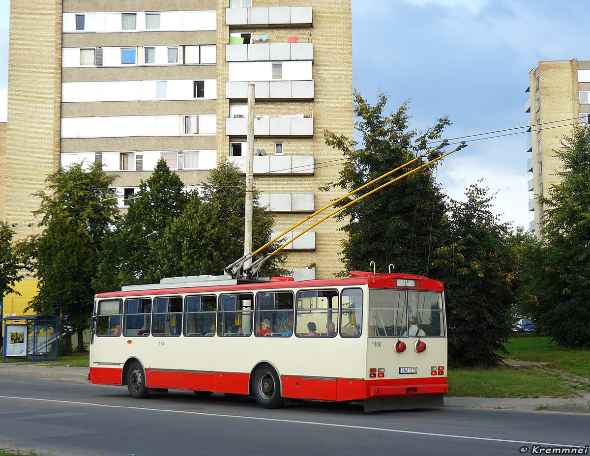 Вильнюс, Škoda 14Tr05 № 1106