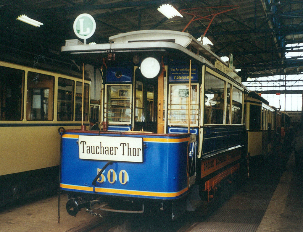 Leipzig, Leipzig 2-axle motor car č. 500 Leipzig, Leipzig 2-axle motor car č. 500