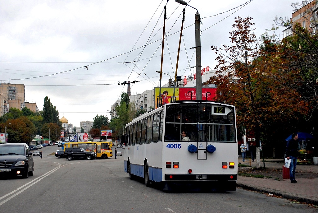 Odesa, Škoda 14Tr17/6M № 4006