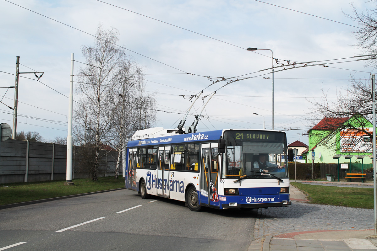 Пардубице, Škoda 21Tr № 398