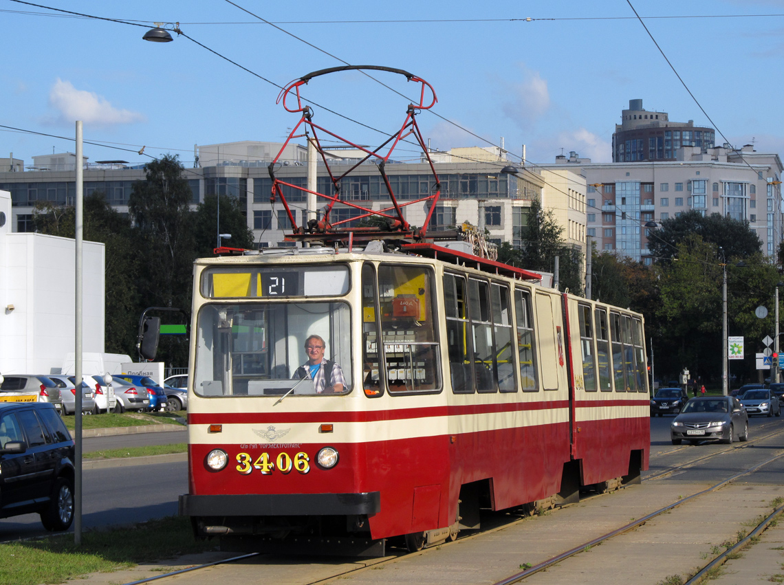 Санкт-Петербург, ЛВС-86К № 3406