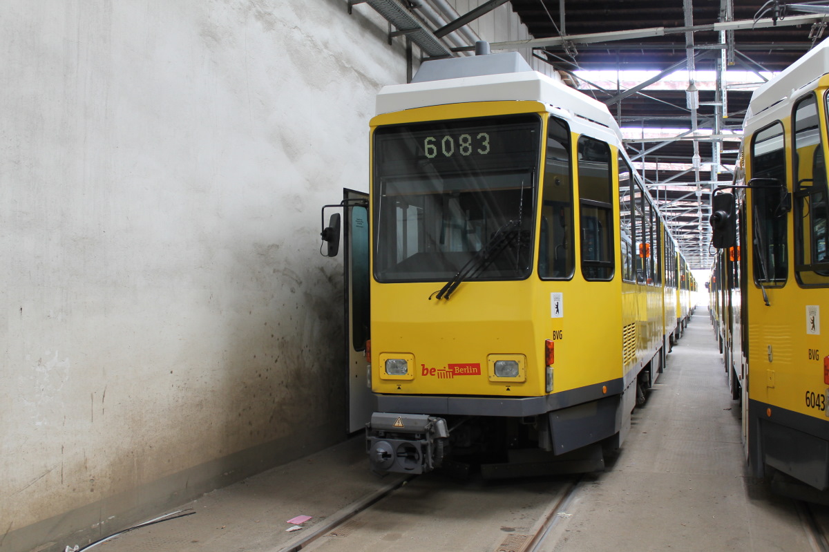 Берлин, Tatra KT4DM № 6083