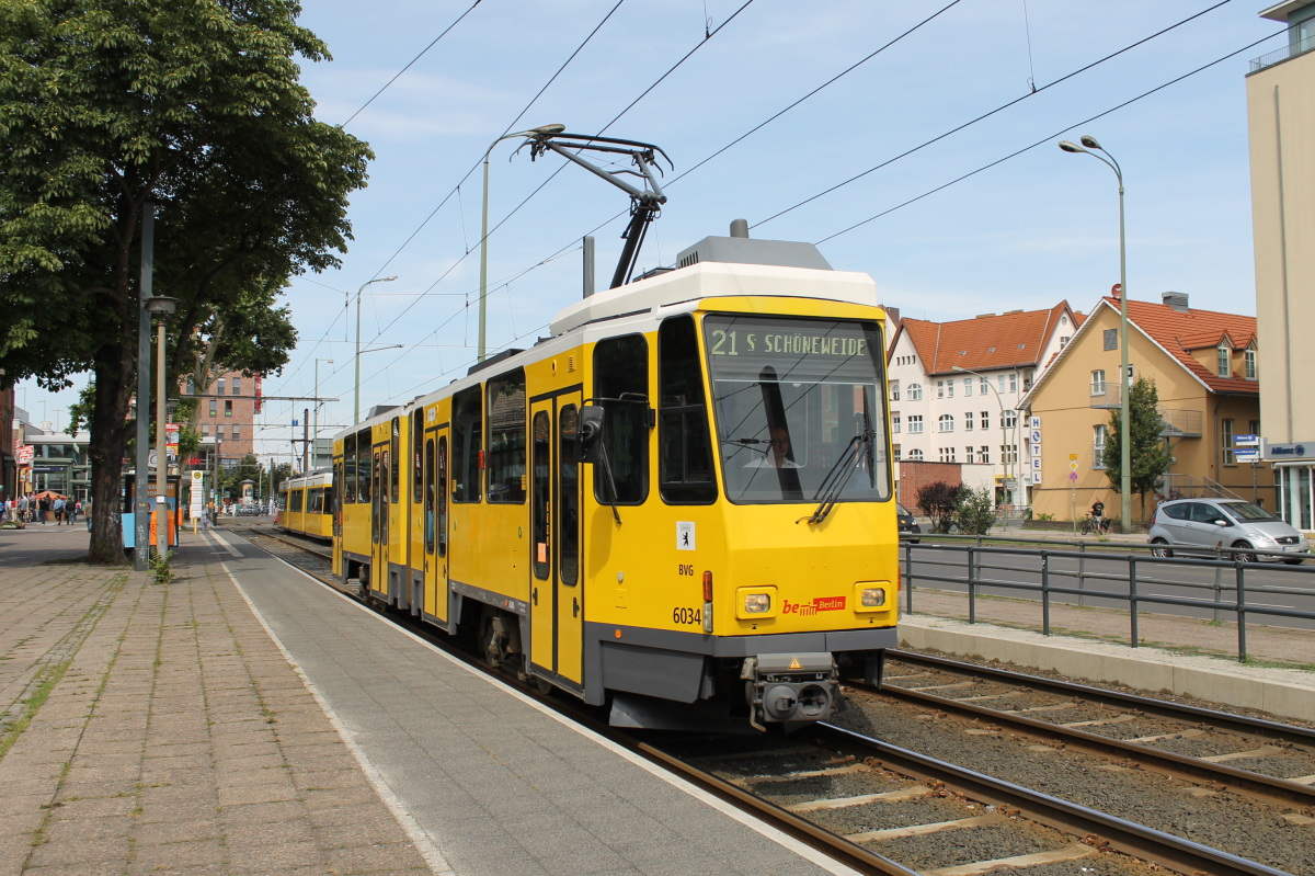 Берлин, Tatra KT4DM № 6034