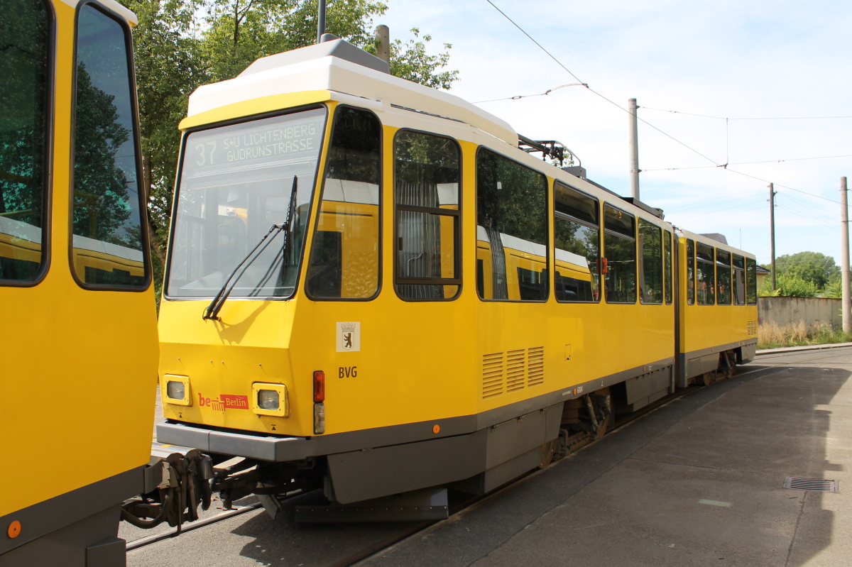 Берлин, Tatra KT4DM № 6104