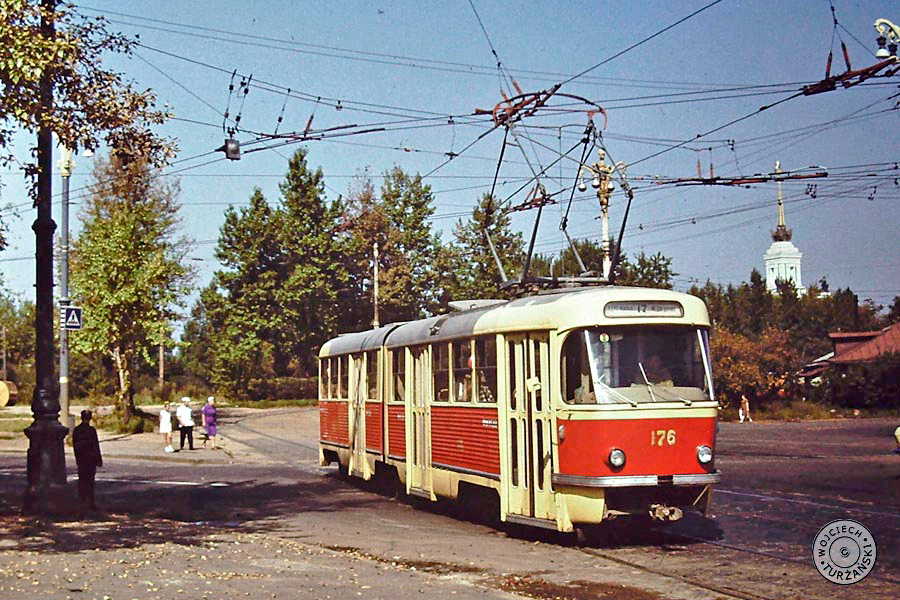 Москва, Tatra K2SU № 176; Москва — Исторические фотографии — Трамвай и Троллейбус (1946-1991)