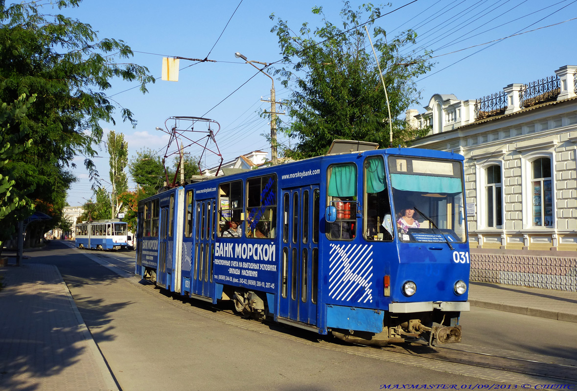 Евпатория, Tatra KT4SU № 031