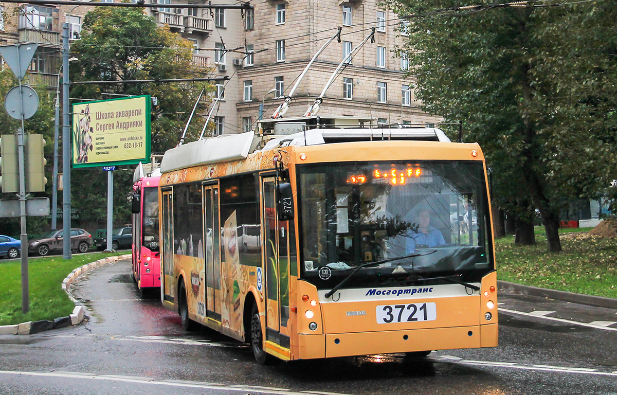 Москва, Тролза-5265.00 «Мегаполис» № 3721