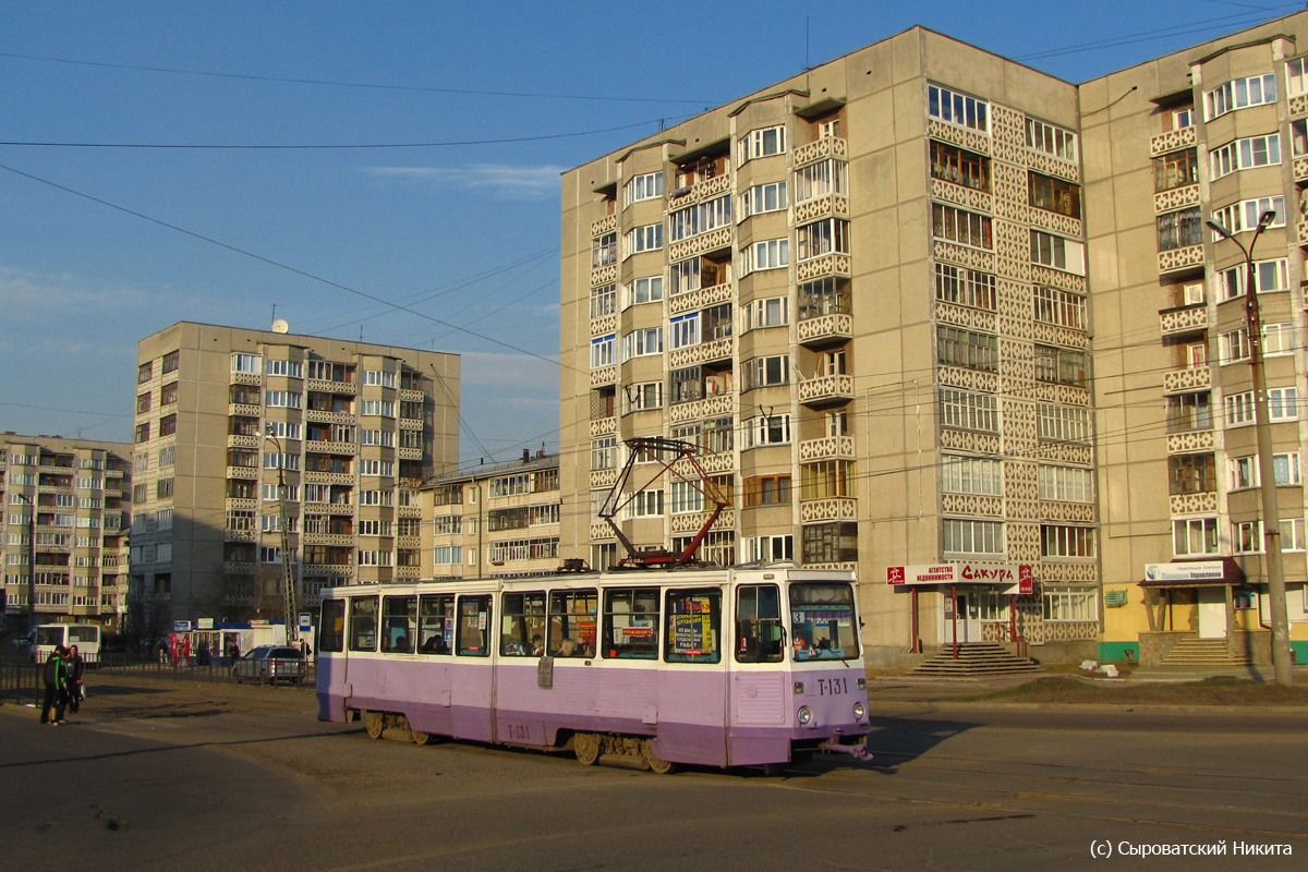 Ангарск, 71-605 (КТМ-5М3) № 131 Ангарск, 71-605 (КТМ-5М3) № 131