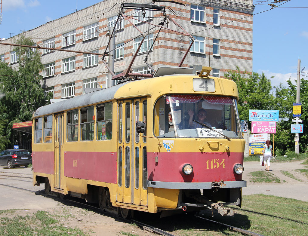 Ульяновск, Tatra T3SU № 1154