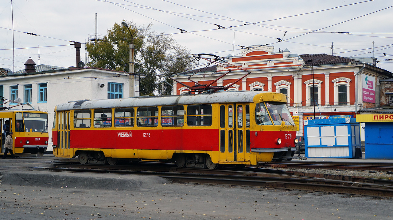 Барнаул, Tatra T3SU (двухдверная) № 1278