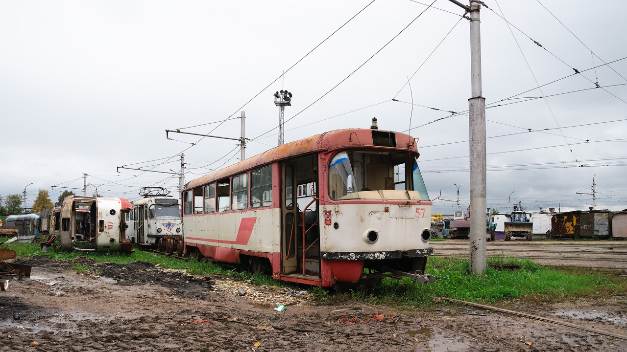 Тула, Tatra T3SU (двухдверная) № 57