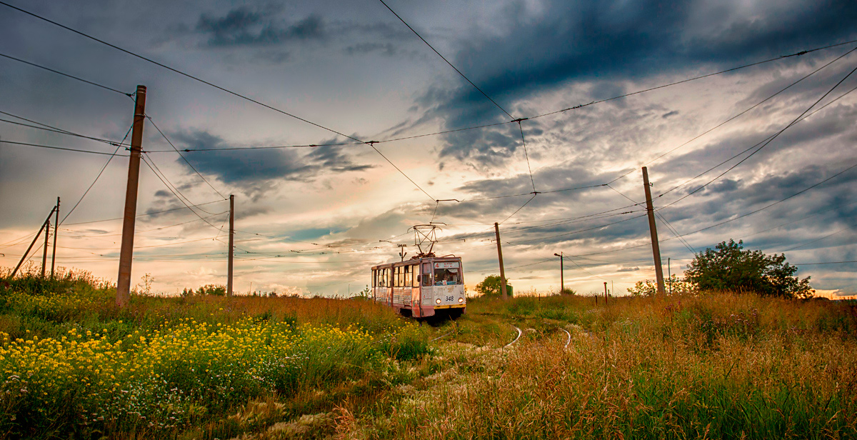 Прокопьевск, 71-605 (КТМ-5М3) № 348