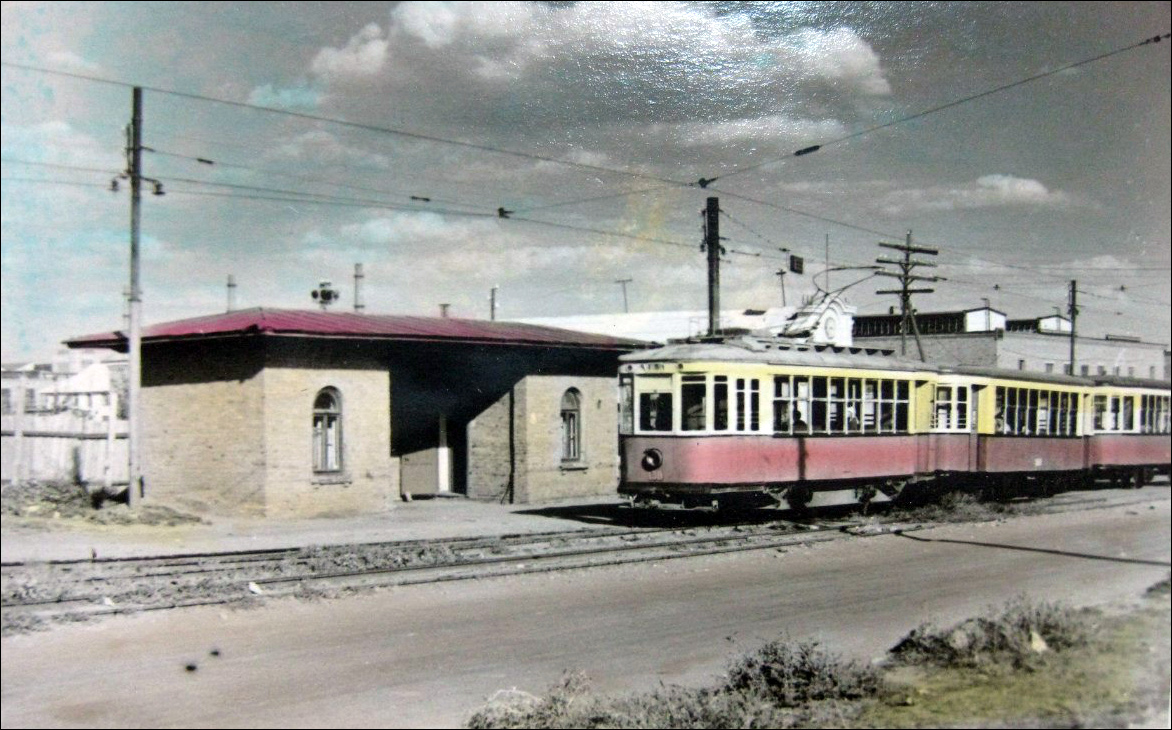 Самара, Х № 138; Самара — Исторические фотографии — Трамвай и Троллейбус (1942-1991); Самара — Конечные станции и кольца (трамвай)