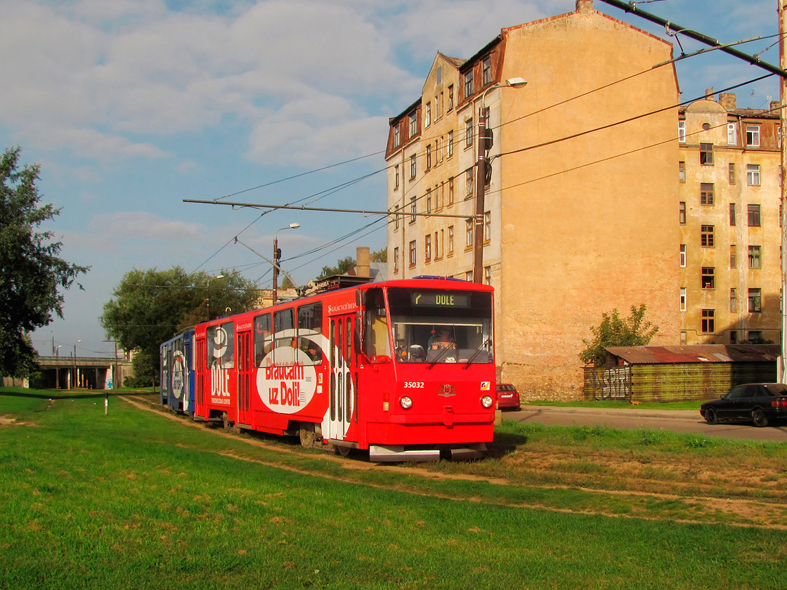 Рига, Tatra T3MR (T6B5-R) № 35032