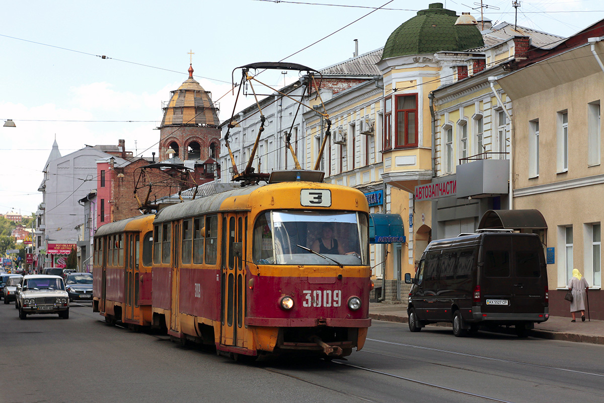 Харьков, Tatra T3SU № 3009