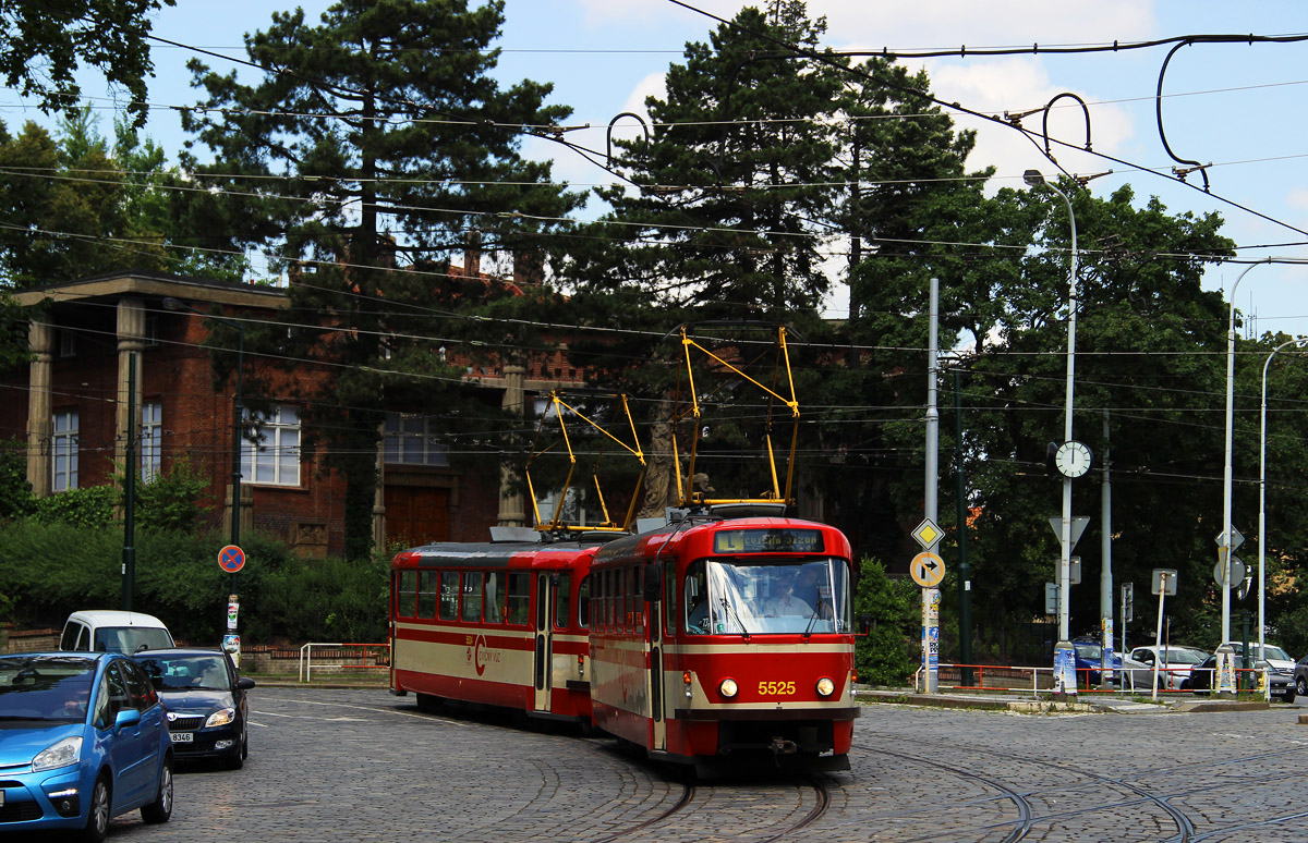 Прага, Tatra T3R.P № 5525