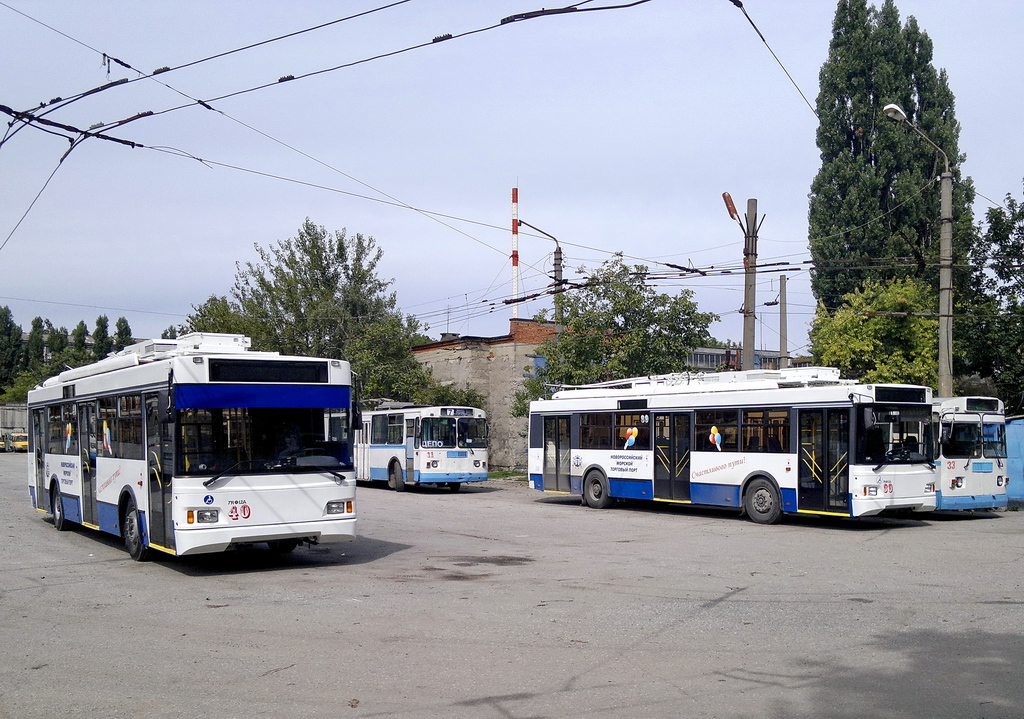 Новоросійськ, Тролза-5275.03 «Оптима» № 40; Новоросійськ, Тролза-5275.03 «Оптима» № 39