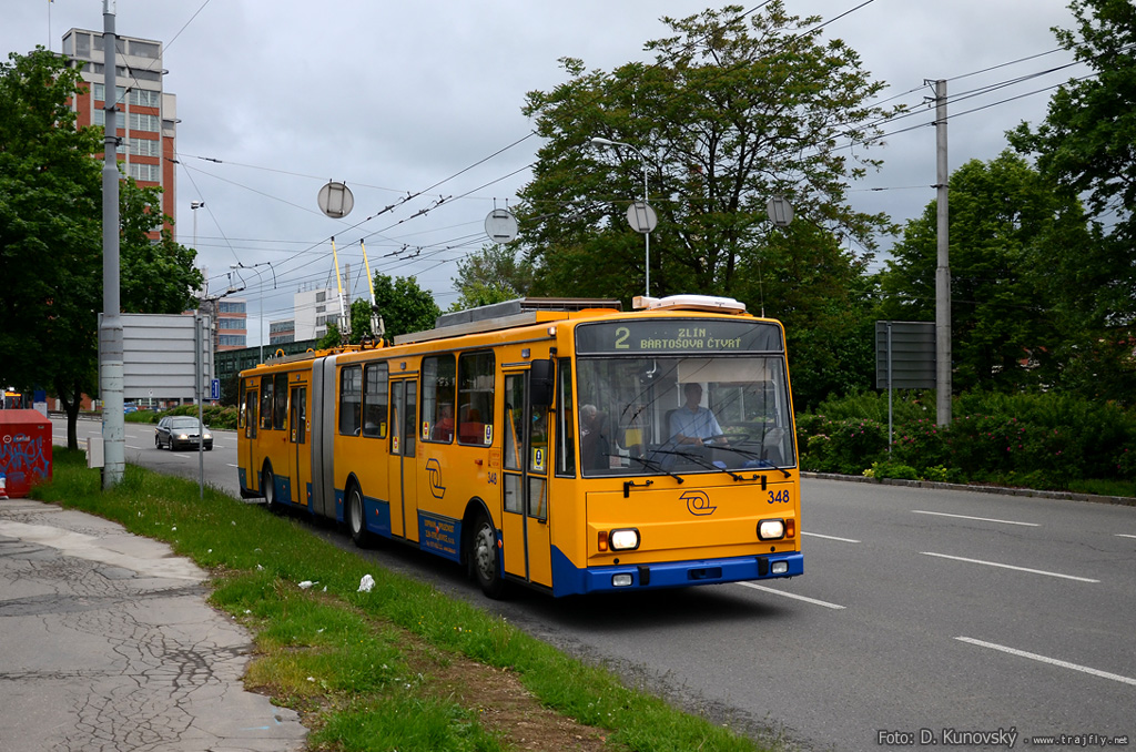 Злин, Škoda 15Tr13/6M № 348