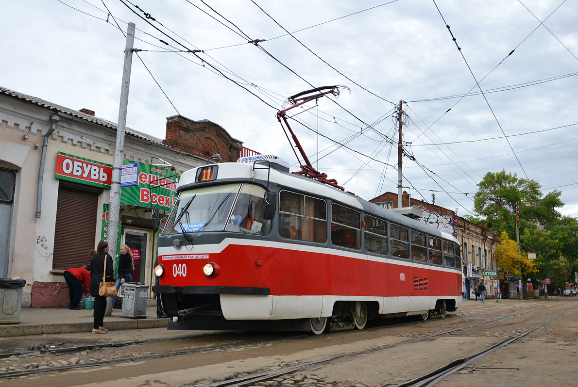 Краснодар, Tatra T3SU КВР МРПС № 040