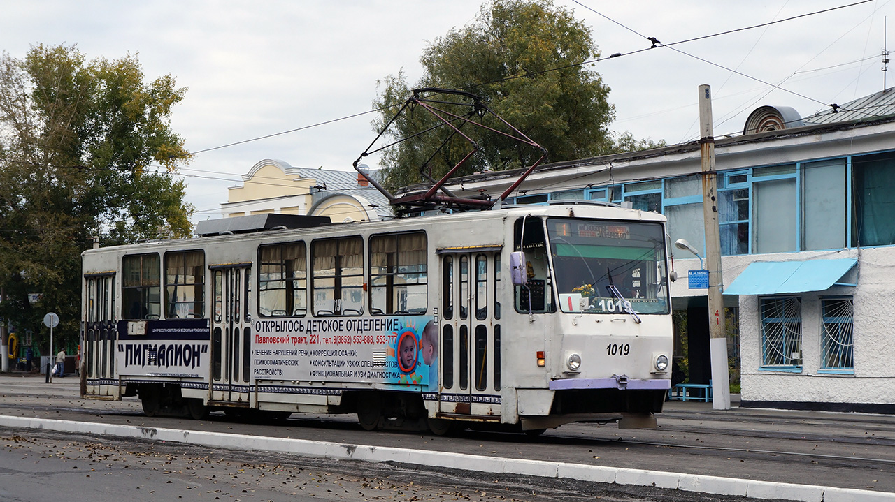 Барнаул, Tatra T6B5SU № 1019