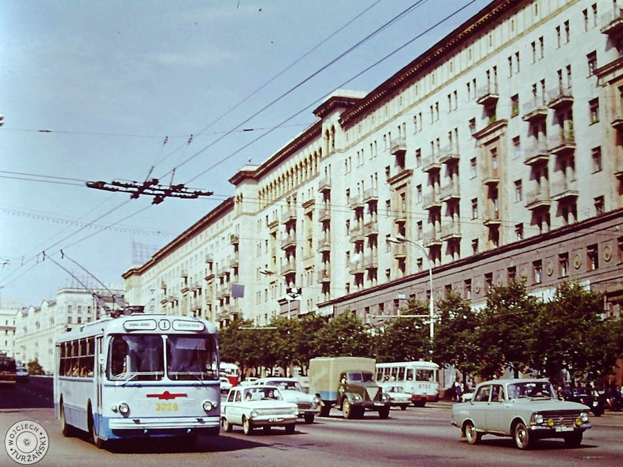 Москва, ЗиУ-5Д № 3028; Москва — Исторические фотографии — Трамвай и Троллейбус (1946-1991)