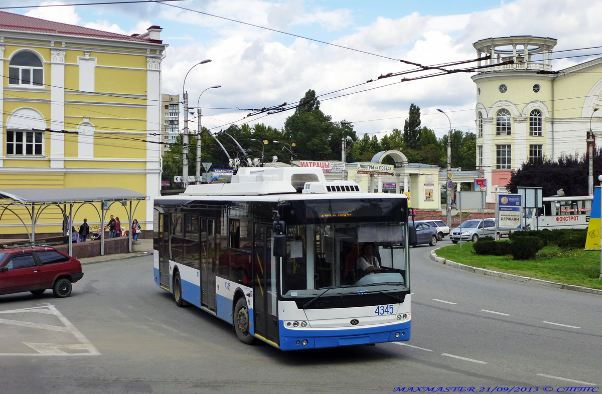 Trolleybus de Crimée, Bogdan T70110 N°. 4345 Trolleybus de Crimée, Bogdan T70110 N°. 4345